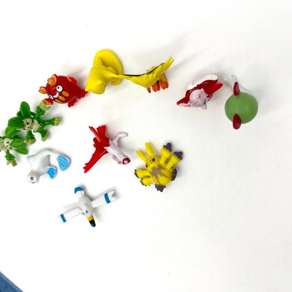 PK‎ Pokemon Mini Figures Lot of 11 Toy Figures Collectible Anime Characters - Picture 3 of 7